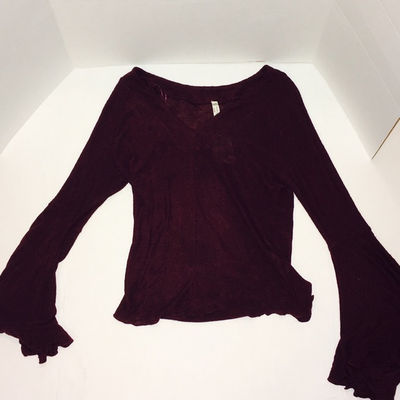 NWT Free People Bell Sleeve Sweater - Picture 2 of 6